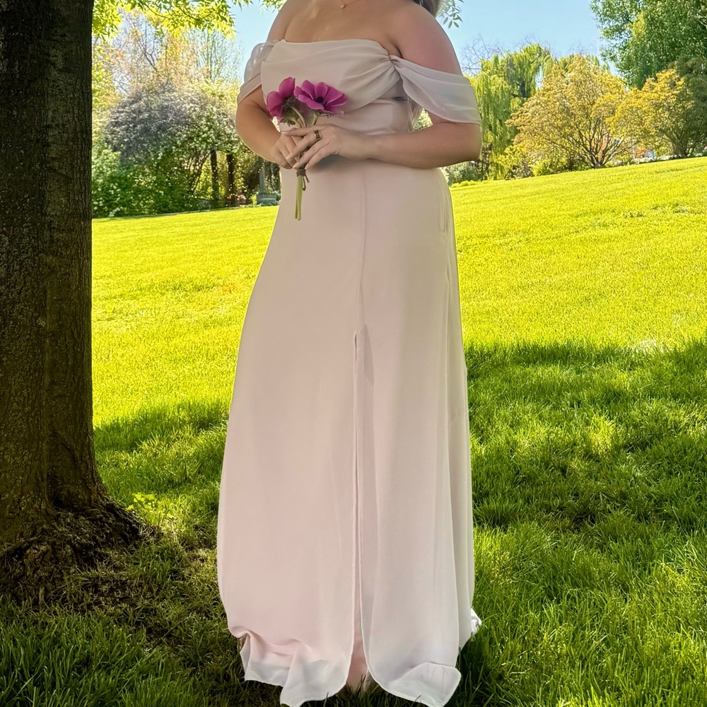Birdy Grey Mira Convertible Dress – Blush, Size Large - Picture 5 of 6